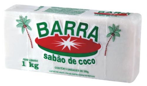 Sabão em barra de coco 4,50